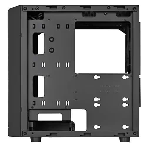 Silverstone Precision PS15 RGB Micro ATX Mid Tower Black with Tempered Glass Side Panel and USB 3.2 Gen 1 Type-A image