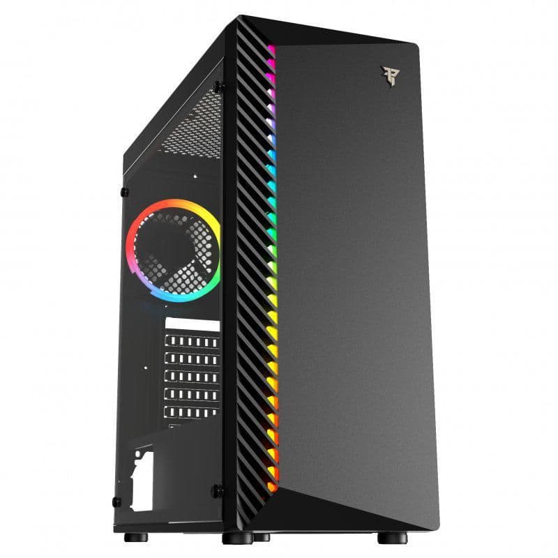 Tempest Shade ATX Mid Tower Black RGB, Acrylic Side Panel image