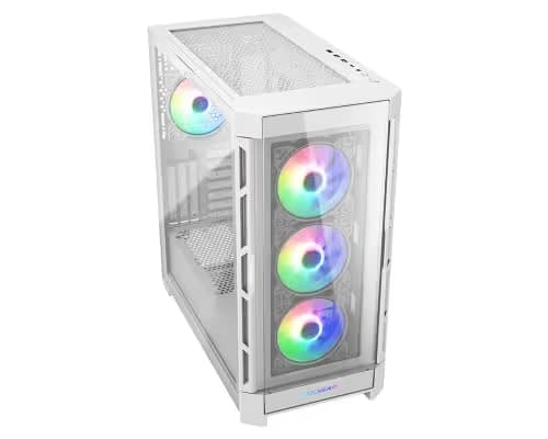 Cougar Duoface Pro RGB ATX Mid Tower White Tempered Glass image