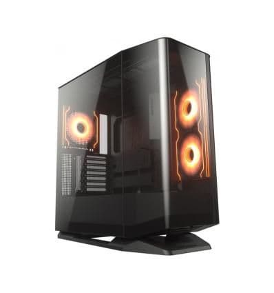 Cougar FV270 ATX Mid Tower Black RGB, Tempered Glass Side Panel, Front Panel USB 3.2 Gen 2 Type-C USB 3.2 Gen 1 Type-A main image