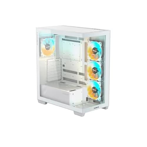 Gigabyte C500 PANORAMIC STEALTH ATX Mid Tower White Tempered Glass Side Panel image