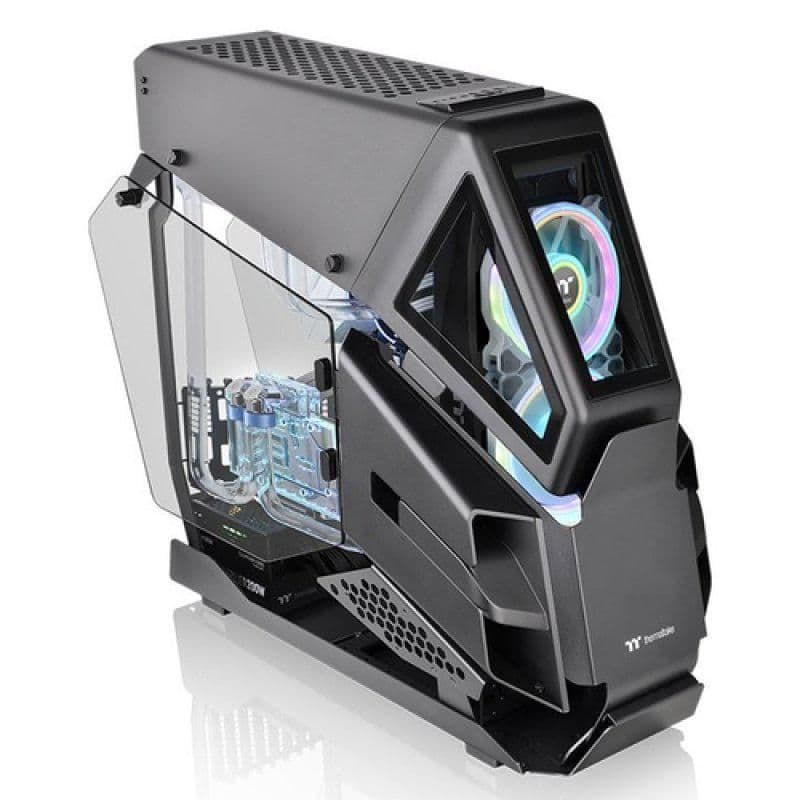 Thermaltake AH T600 ATX Full Tower Black Tempered Glass Side Panel image