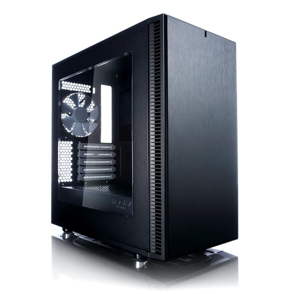 Fractal Design Define Mini C MicroATX Mid Tower Black Acrylic Side Panel image