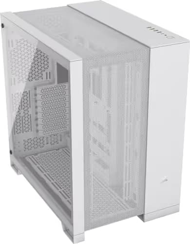 Corsair 6500D Airflow ATX Mid Tower White Tempered Glass main image