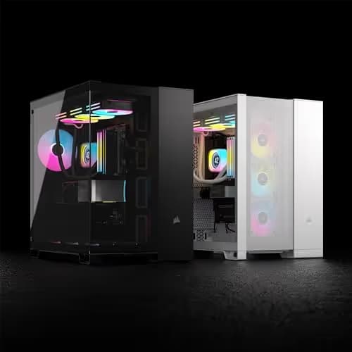 Corsair 6500D Airflow ATX Mid Tower White Tempered Glass image