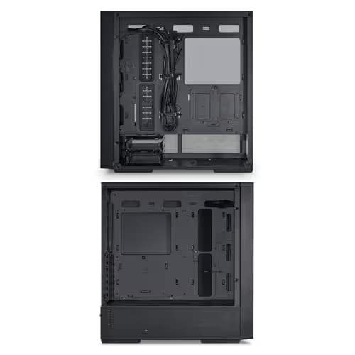Lian Li LANCOOL 206 ATX Mid Tower Black with Tempered Glass Side Panel and USB 3.2 Gen 1 Type-C / USB 3.2 Gen 1 Type-A image