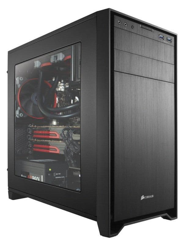 Corsair Obsidian Series 350D Micro ATX Mid Tower Black Window image