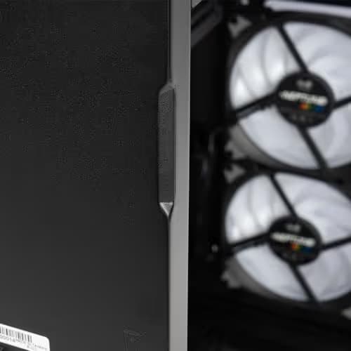 In Win F5 ATX Full Tower Black with Tempered Glass Side Panel and Front Panel USB 3.2 Gen 2x2 Type-C, USB 3.2 Gen 1 Type-A image