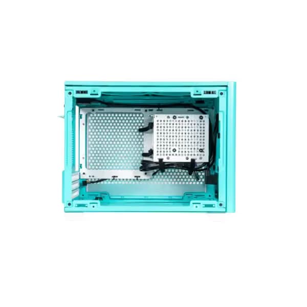 Cooler Master MasterBox NR200P Mini-ITX Desktop Blue with Steel Side Panel image