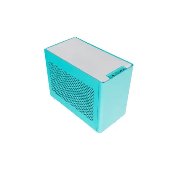 Cooler Master MasterBox NR200P Mini-ITX Desktop Blue with Steel Side Panel image