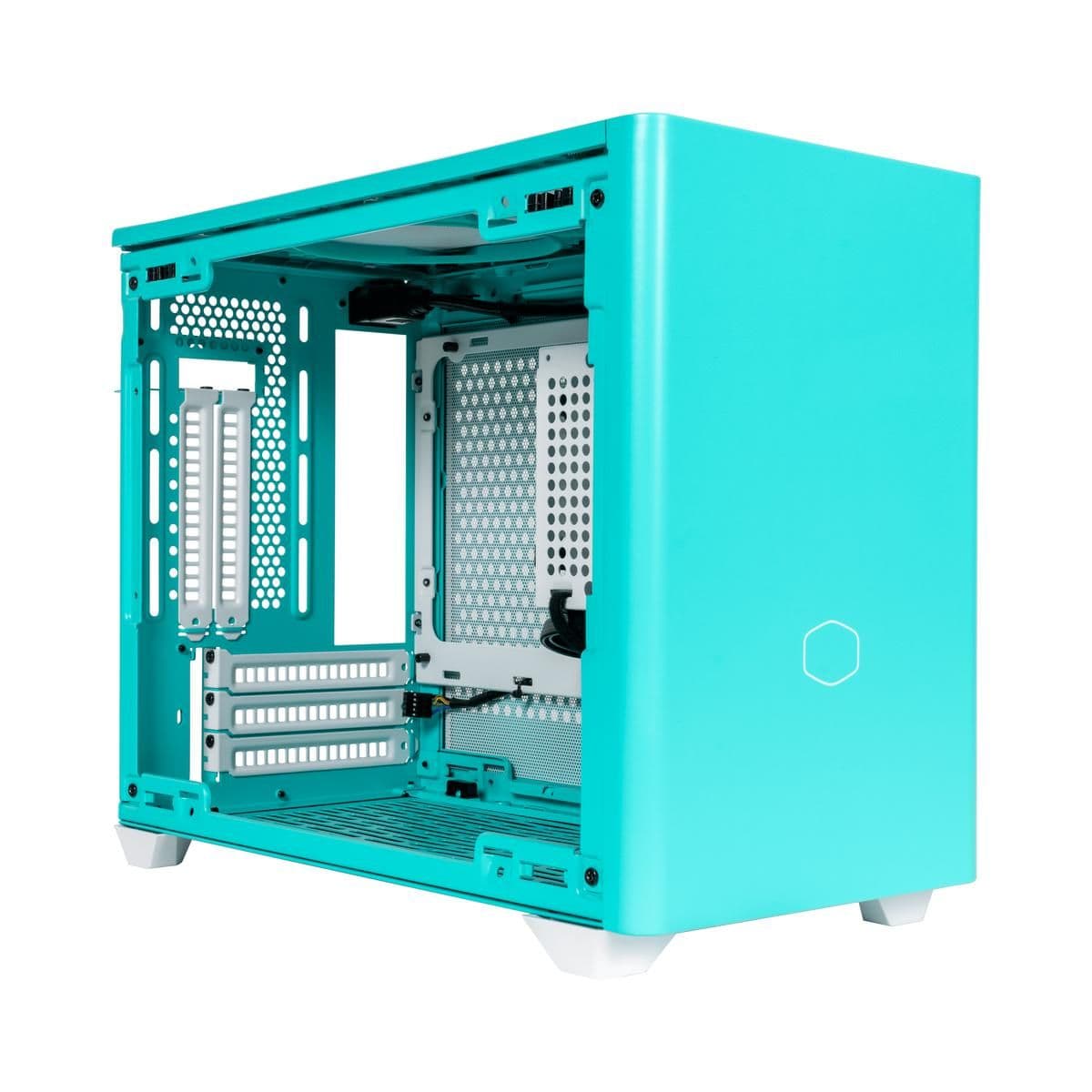 Cooler Master MasterBox NR200P Mini-ITX Desktop Blue with Tempered Glass Side Panel and USB 3.2 Gen 1 Type-A main image