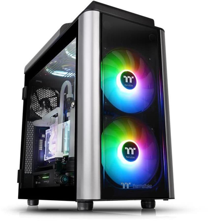 Thermaltake Level 20 GT ARGB ATX Full Tower Silver / Black Tempered Glass image