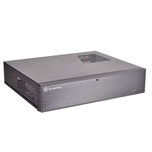 Silverstone ML04 HTPC Black Mesh Side Panel USB 3.2 Gen 2 Type-C USB 3.2 Gen 1 Type-A image
