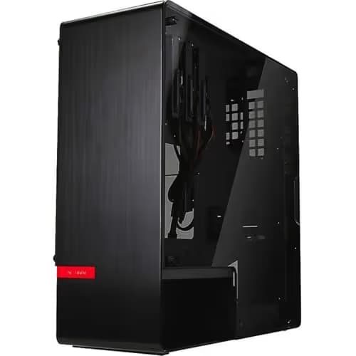 In Win 904 ATX Mid Tower Black with Tempered Glass Side Panel and USB 3.2 Gen 1 Type-A Front Panel main image