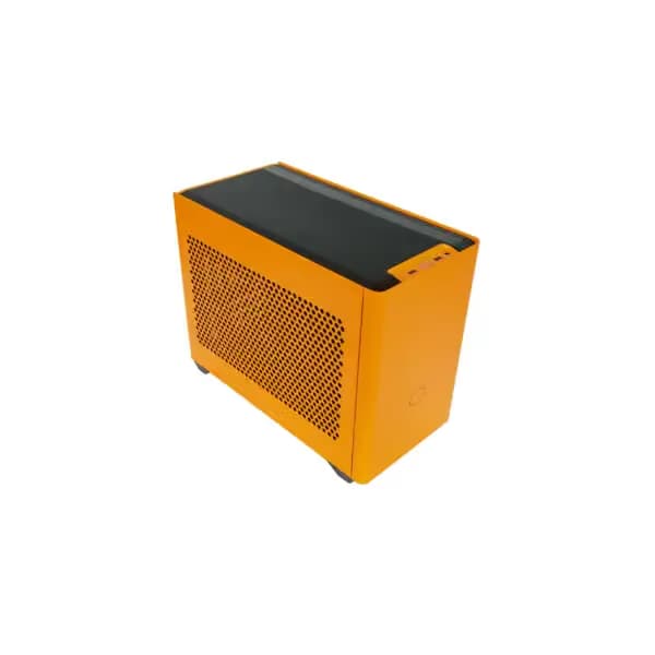 Cooler Master MasterBox NR200P Mini-ITX Desktop Orange Steel Side Panel image
