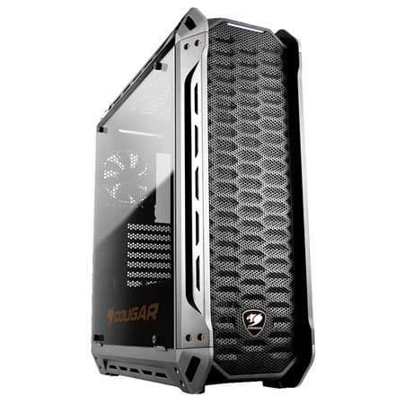 Cougar Panzer ATX Mid Tower Black Tempered Glass Side Panel, USB 3.2 Gen 1 Type-A USB 2.0 Type-A main image