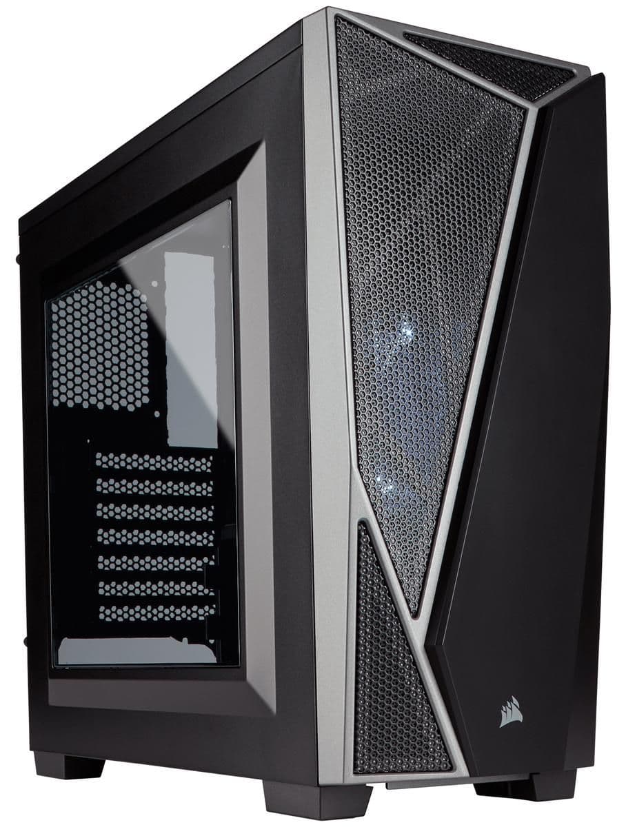 Corsair Carbide Series SPEC-04 ATX Mid Tower Black / Gray with Acrylic Side Panel and USB 3.2 Gen 1 Type-A USB 2.0 Type-A main image