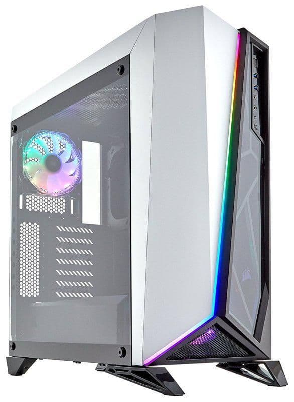 Corsair SPEC-OMEGA ATX Mid Tower White / Black Tempered Glass Side Panel, RGB main image
