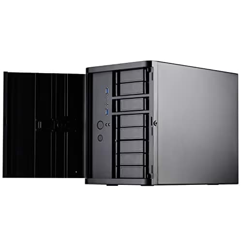 Silverstone DS380B Mini-ITX Tower Black main image