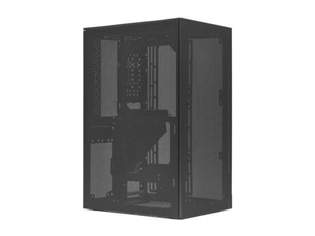 SSUPD Meshroom S ATX Mini Tower Gray Mesh Side Panel, PCIe 4.0 Riser main image
