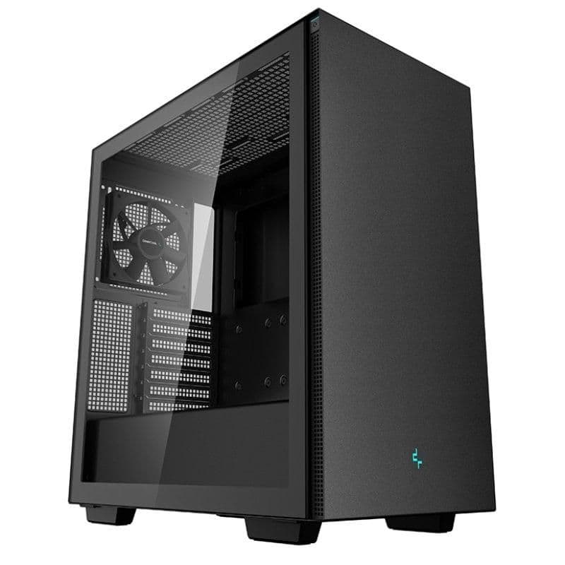 Deepcool CH510 ATX Mid Tower Black Tempered Glass Side Panel image