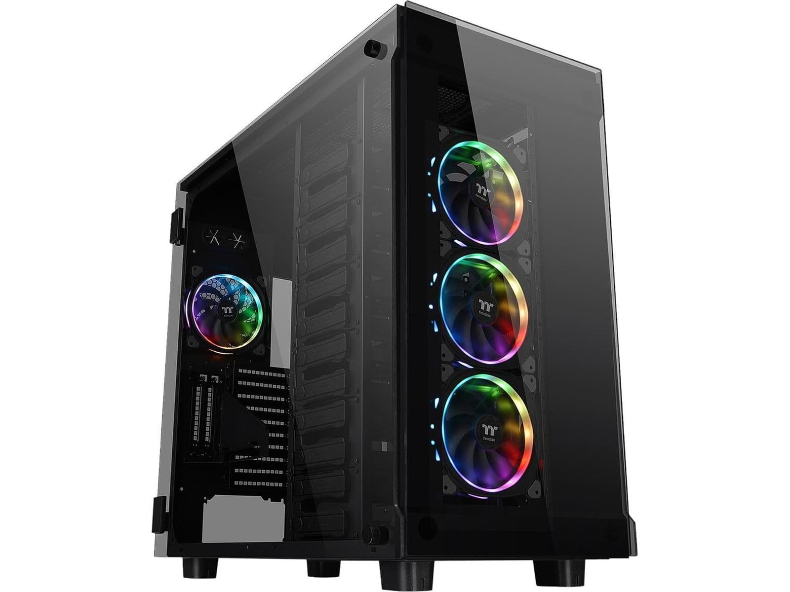 Thermaltake View 91 ATX Full Tower Black with Tempered Glass Side Panel and USB 3.2 Gen 2 Type-C, USB 3.2 Gen 1 Type-A main image