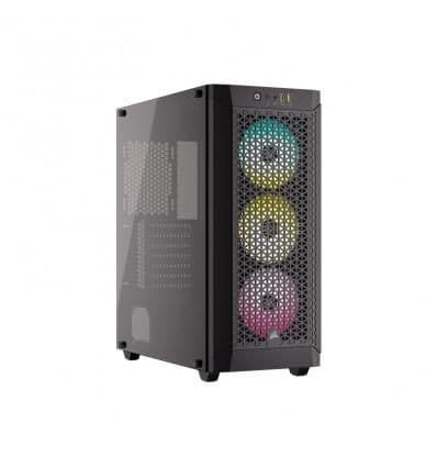 Corsair 480T ATX Mid Tower Black Tempered Glass RGB image