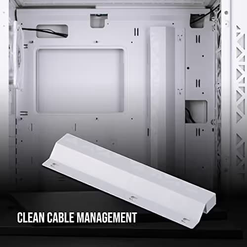 BitFenix Tracery ATX Mid Tower White with Tempered Glass Side Panel and USB 3.2 Gen 2 Type-C USB 3.2 Gen 1 Type-A image