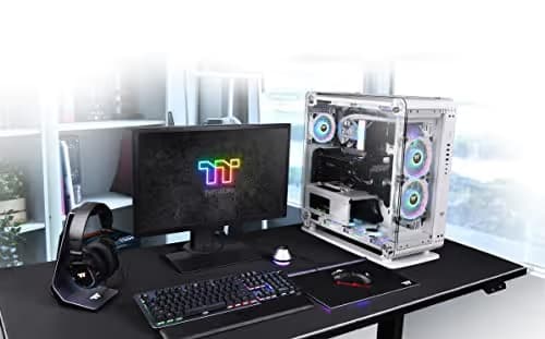 Thermaltake Core P6 ATX Mid Tower White / Black Tempered Glass Side Panel, USB 3.2 Gen 2 Type-C, USB 3.2 Gen 1 Type-A, USB 2.0 Type-A image