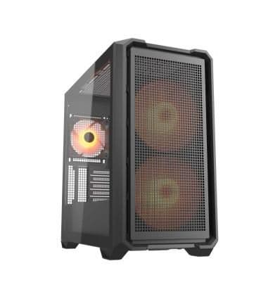 Cougar MX600 Mini RGB Micro ATX Mini Tower Black Tempered Glass Side Panel main image
