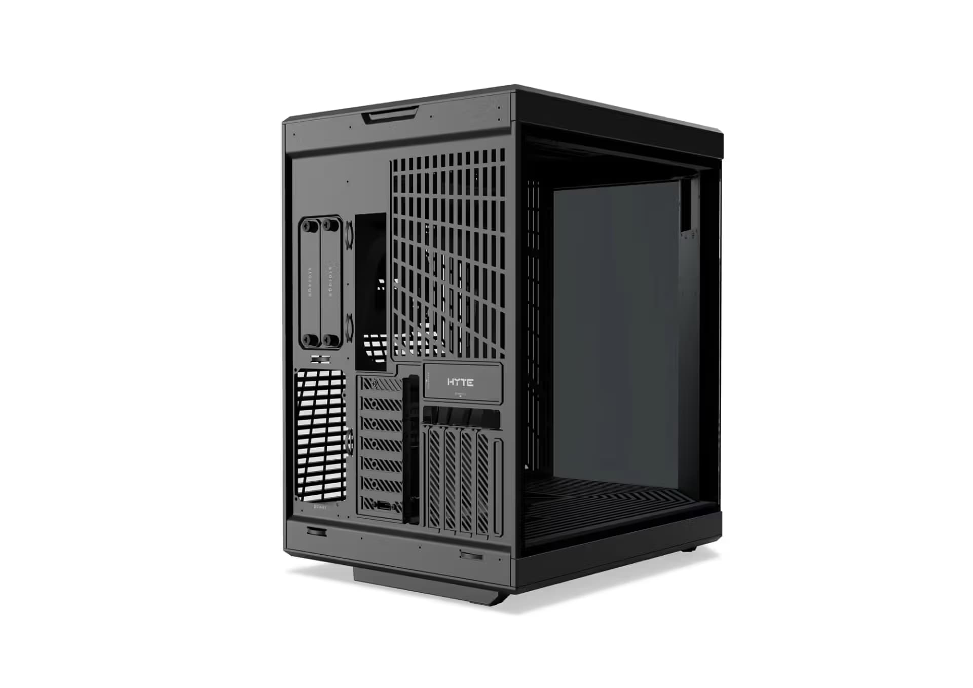 HYTE Y70 Touch ATX Mid Tower Black Tempered Glass Side Panel, USB 3.2 Gen 2 Type-C, USB 3.2 Gen 1 Type-A image