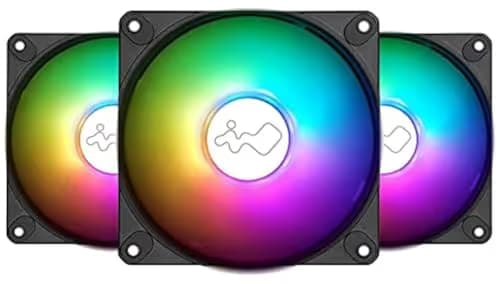 In Win Luna 120mm Black / White PWM ARGB 3-Pack main image