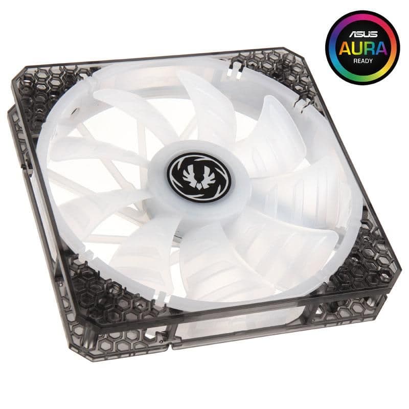 BitFenix Spectre Pro 140mm Black / White RGB 86.73 CFM 1-Pack image