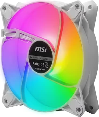 MSI MPG F120 120mm White ARGB PWM 2-Pack image