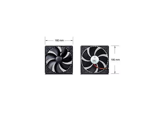 Silverstone Air Penetrator 180mm Black image