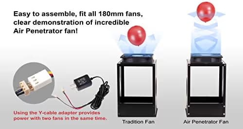 Silverstone Air Penetrator 180mm Black image
