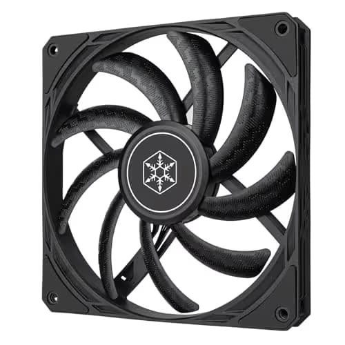 Silverstone Air Slimmer 140mm Black PWM 82 CFM 1-Pack image