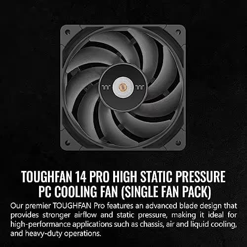 Thermaltake TOUGHFAN 14 Pro 140mm Black PWM image