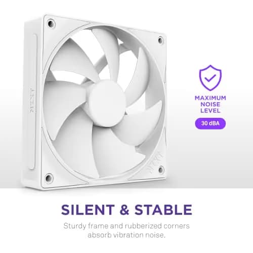 NZXT F140P (2024) 140mm White PWM image