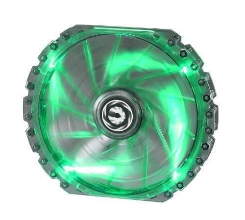 BitFenix Spectre Pro 230mm Clear 156.27 CFM Green main image