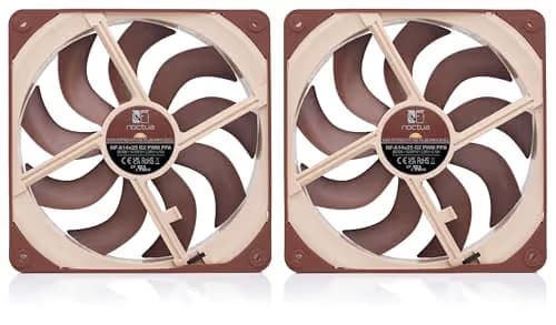 Noctua NF-A14x25 G2 140mm Brown PWM 2-Pack image
