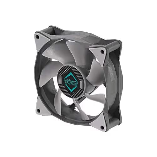 Iceberg Thermal IceGALE Xtra 80mm Gray / White 37 CFM PWM main image