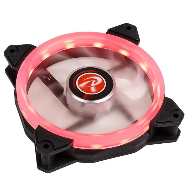 RAIJINTEK Iris 120mm Red PWM 42.17 CFM 1-Pack image