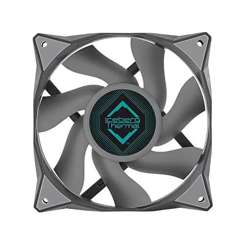 Iceberg Thermal IceGALE 120mm Gray PWM 76 CFM 3-Pack image