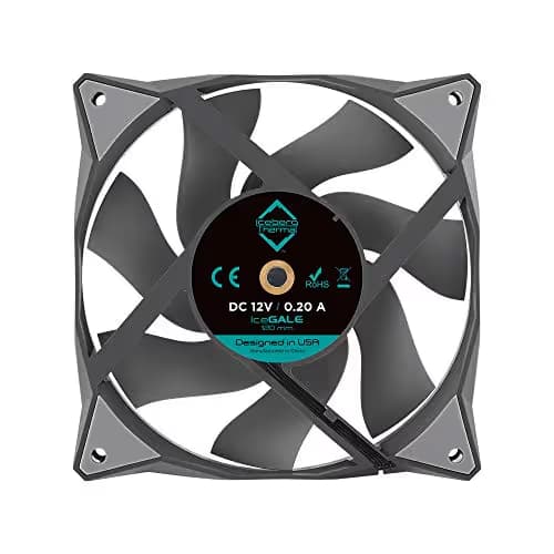 Iceberg Thermal IceGALE 120mm Gray PWM 76 CFM 3-Pack image