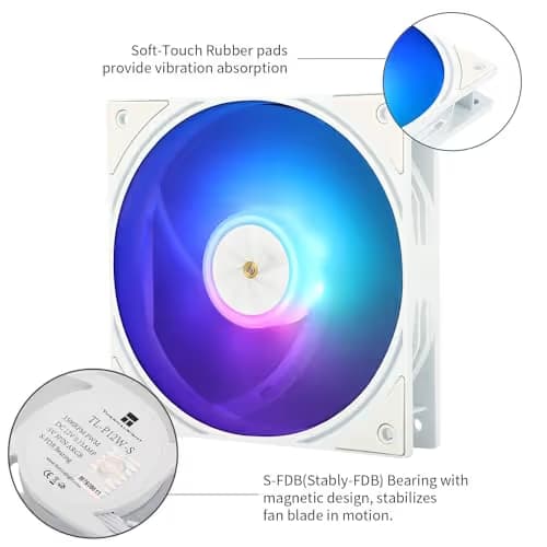 Thermalright TL-P12W-S 120mm White ARGB image