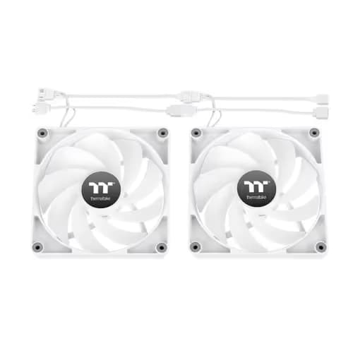 Thermaltake CT120 Reverse FAN ARGB Snow White (2-Fan Pack) image