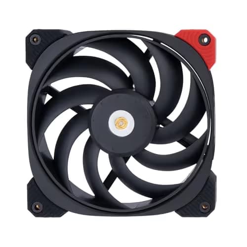 In Win Neptune DN120 Pro 120mm Black / Red PWM 60.56 CFM 1-Pack main image