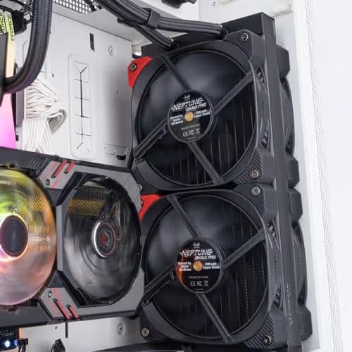In Win Neptune DN120 Pro 120mm Black / Red PWM 60.56 CFM 1-Pack image