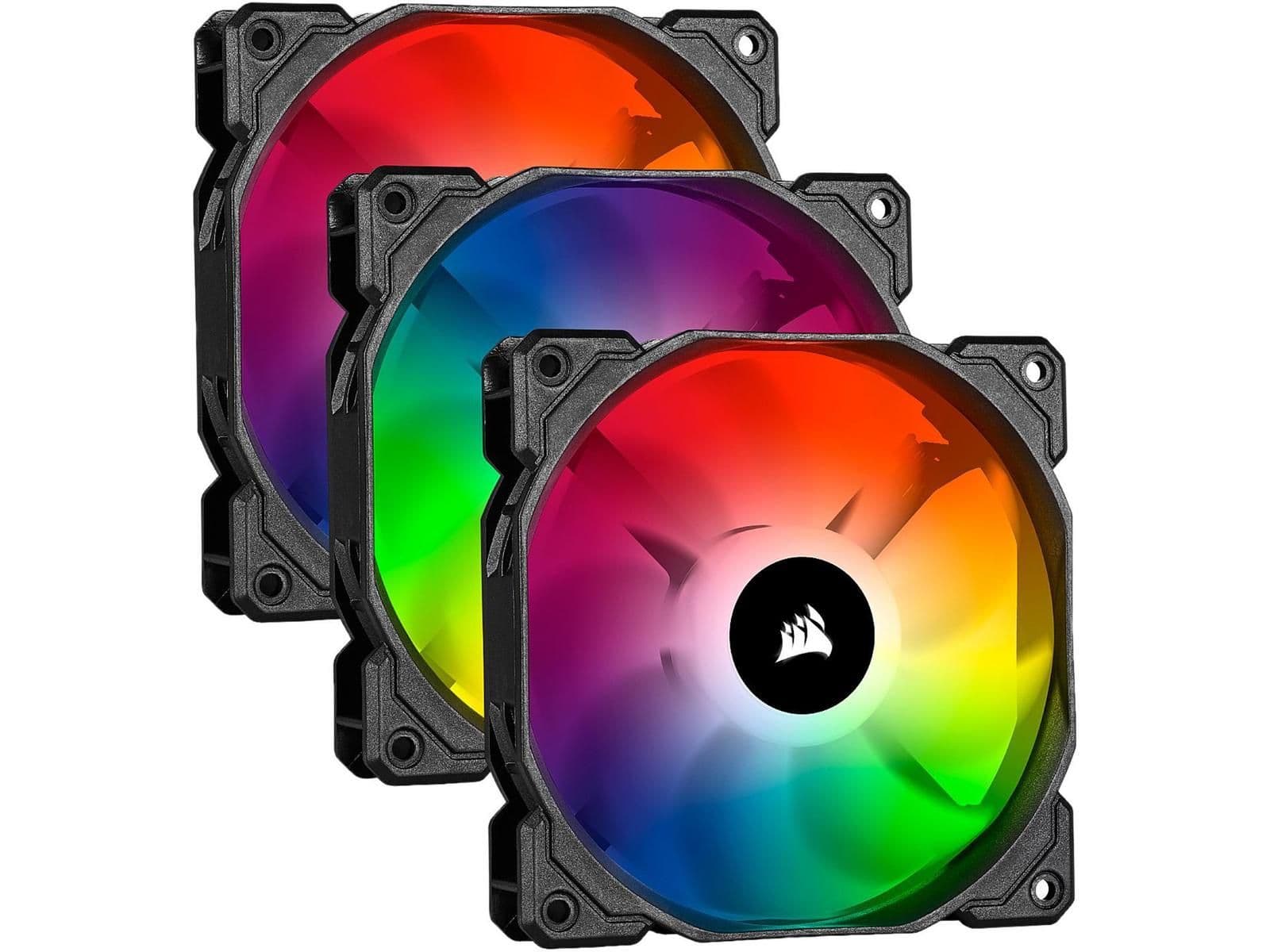 Corsair iCUE SP120 120mm Black RGB Pro 52 CFM 3-Pack image